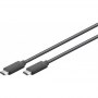 Goobay | USB-C cable | Male | 24 pin USB-C | Male | Black | 24 pin USB-C | 3 m - 2